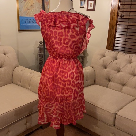 NWT Designer Just Cavalli Leopard Dress - Picture 10 of 10